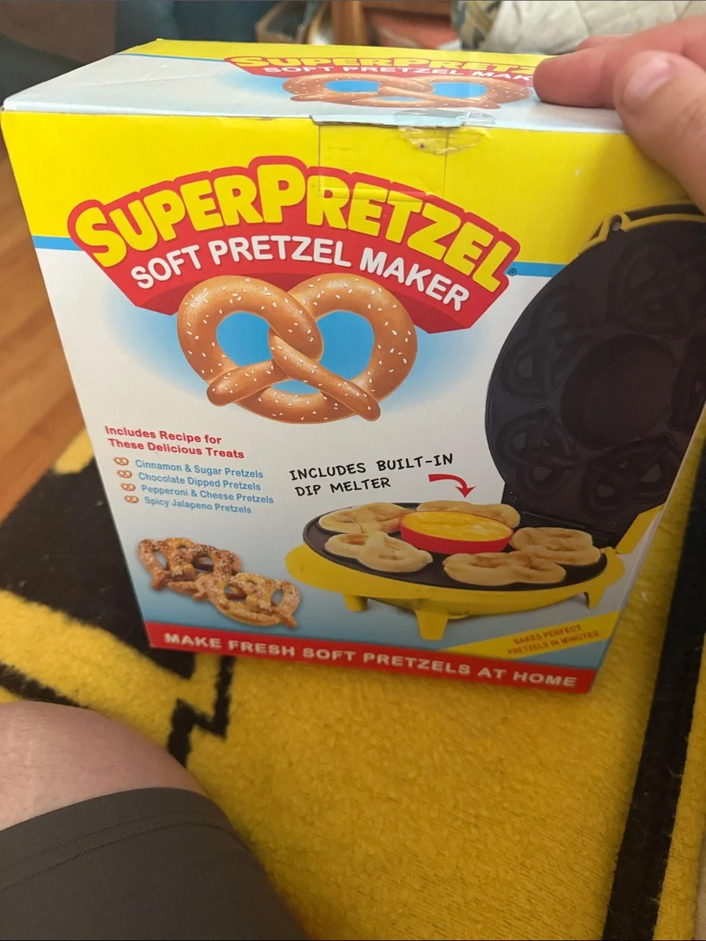 Soft Pretzel Maker - Yellow